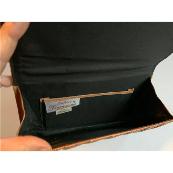 1970’s Vintage Snakeskin Envelope Clutch - Picture 6 of 7